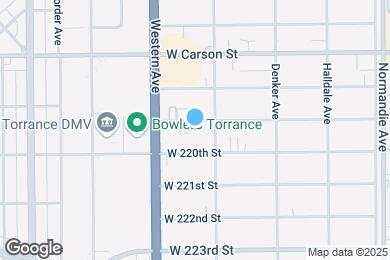 Map image of the property - 1620 1/2 W 219th St