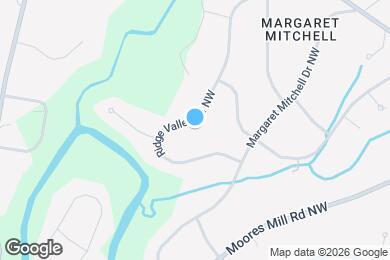Map image of the property - 2823 Ridge Valley Rd NW