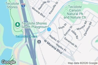 Map image of the property - 4885 Naples St