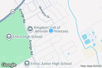 Map image of the property - 1001 Odlozil Ln