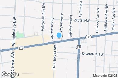 Map image of the property - 3907 W Tuscarawas St