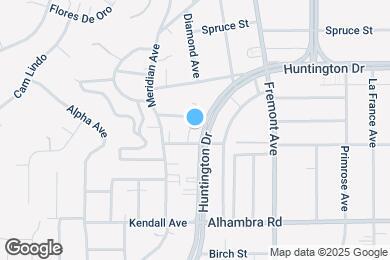 Map image of the property - 1210 Huntington Dr