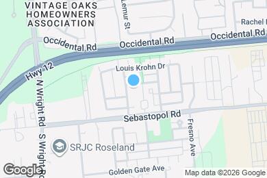 Map image of the property - 3840 Martina Dr #205