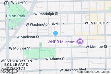Map image of the property - 1297 W Madison St