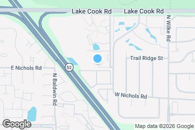 Map image of the property - 2203 W Nichols Rd