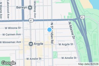 Map image of the property - 5044 N Sheridan Rd