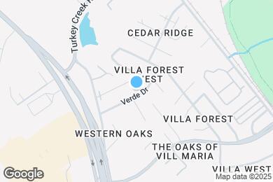 Map image of the property - 1006 Verde Dr
