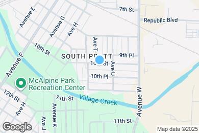 Map image of the property - 1921 10th St