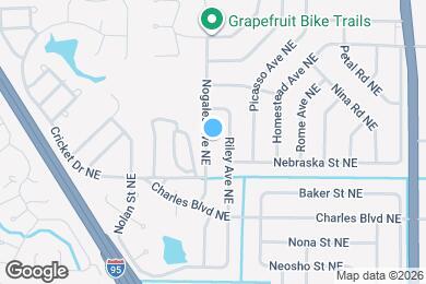 Map image of the property - 415 Nogales Ave NE