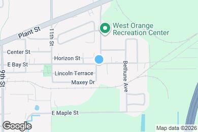 Map image of the property - 1198 Maxey Dr