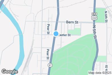 Map image of the property - 1635 Centre Ave