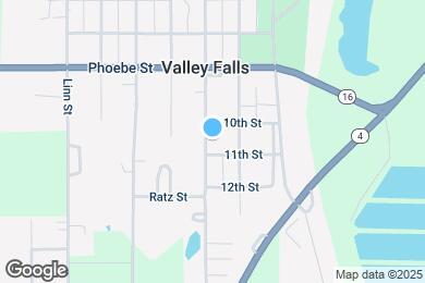 Map image of the property - 1005 Oak St
