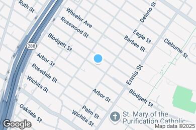 Map image of the property - 2703 Blodgett St