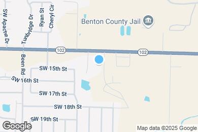 Map image of the property - 1406 SW Bright Rd