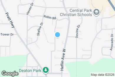Map image of the property - 1151 Oakley Dr