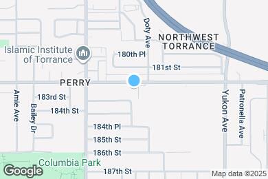 Map image of the property - 3828 W 182nd St