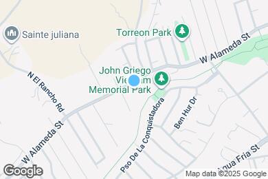 Map image of the property - 1706 W Alameda St