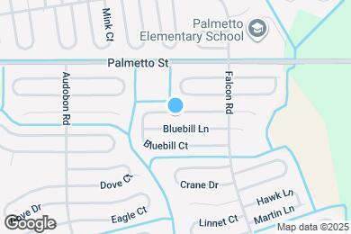 Map image of the property - 620 Bluebill Ct