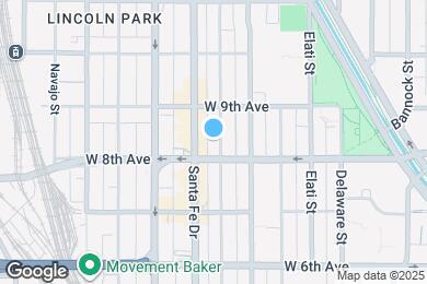 Map image of the property - 821 Inca St