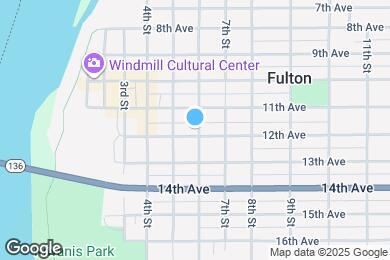 Map image of the property - 517 12th Ave