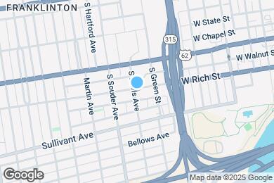 Map image of the property - 779 W Rich St