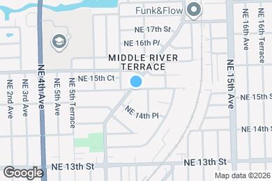 Map image of the property - 1470 N Dixie Hwy