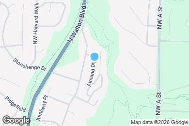 Map image of the property - 2104 Almand Dr