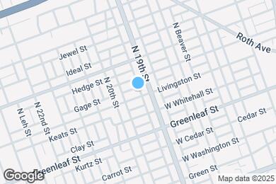 Map image of the property - 1915 W Livingston St