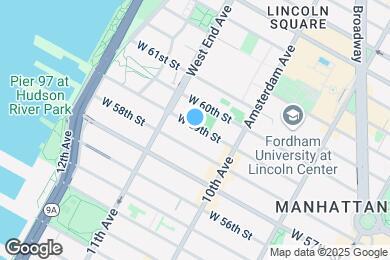 Map image of the property - 145 W 58th St