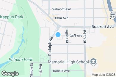 Map image of the property - 1713 Goff Ave