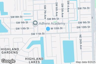 Map image of the property - 642 SW 11th St