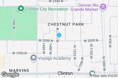 Map image of the property - 2056 N 1350 W