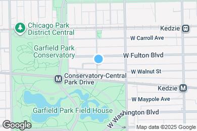 Map image of the property - 3458 W Walnut St