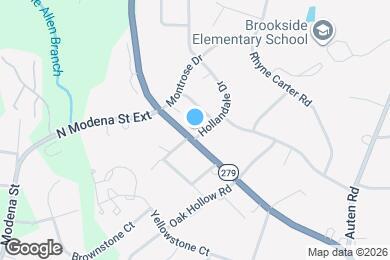 Map image of the property - 1708 N New Hope Rd