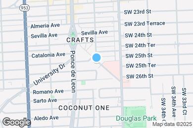 Map image of the property - 3018 Coconut Grove Dr