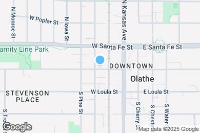 Map image of the property - 316 W Park St