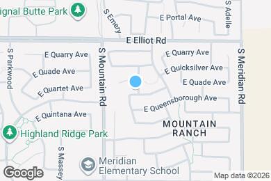 Map image of the property - 11264 E Quartet Ave
