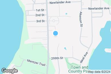 Map image of the property - Olinda Trail Apartments