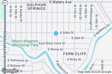 Map image of the property - 8012 N Mulberry St