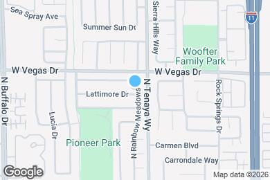 Map image of the property - 7300 Lattimore Dr