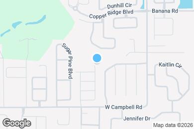 Map image of the property - 8033 Apple Blossom Dr