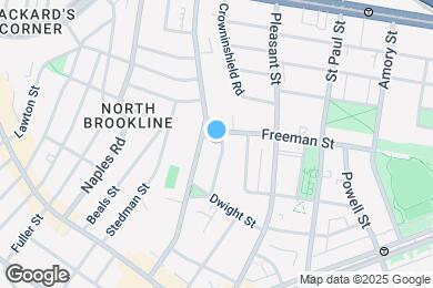 Map image of the property - 46 Stetson St
