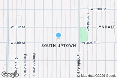 Map image of the property - 3340 Bryant Ave S