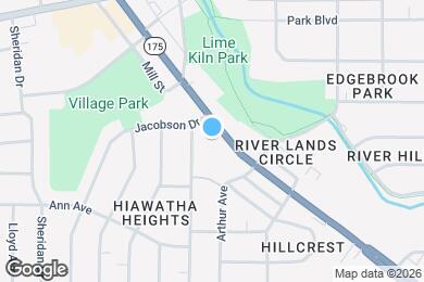 Map image of the property - Appleton Apts