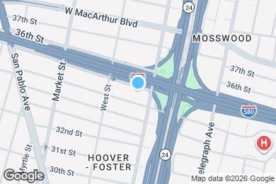 Map image of the property - 669 35th St