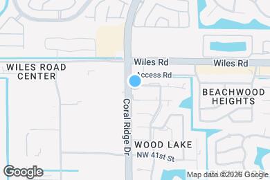 Map image of the property - 11676 NW 45th St