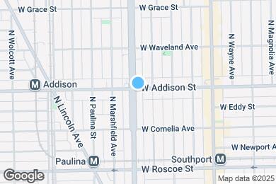 Map image of the property - 3559 N Ashland Ave
