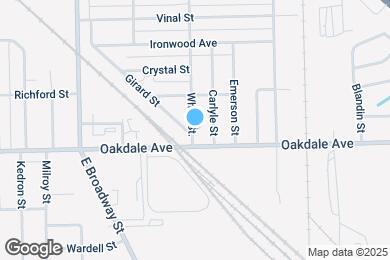 Map image of the property - 1537 White St