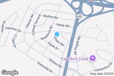 Map image of the property - 1606 Parham Rd