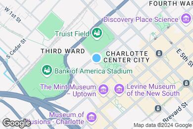 Map image of the property - Bell Uptown Charlotte